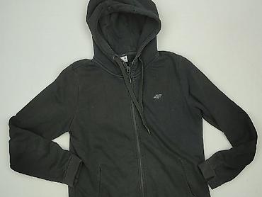 parki z futrem: 4F, Bluza z kapturem damska, rozmiar M — 1