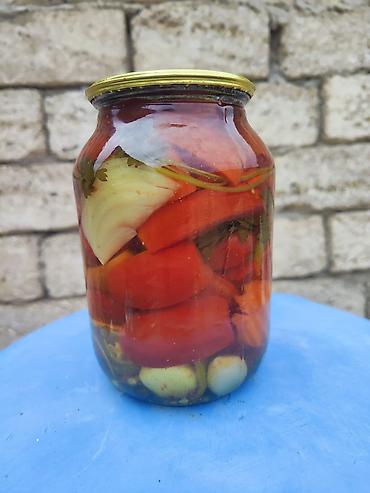 pomidor sitili: Помидоры резаные, называются пальчики оближешь, очень вкусные — 1