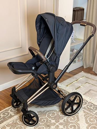 Коляски: Коляска, Cybex, цвет - Черный, Б/у — 3