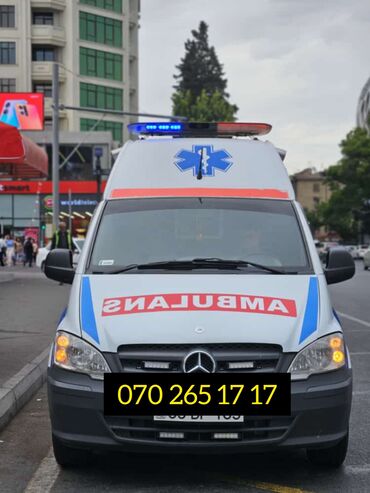 şkoda: Baki şəhəri Daxili & Regiyonlara (Xəstələrin Transferi),🚑 Ambulans