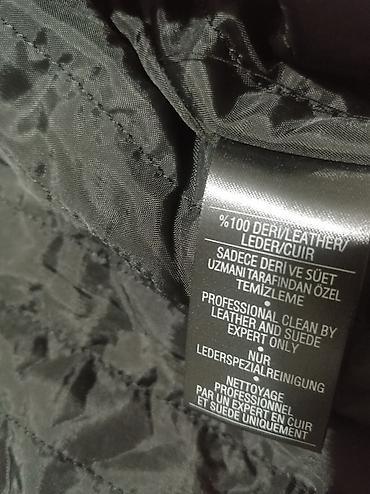 Kurtkalar: Derimod kişi dəridən gödəkçə – ölçü M - Rəng: qara - Material: həqiqi — 10