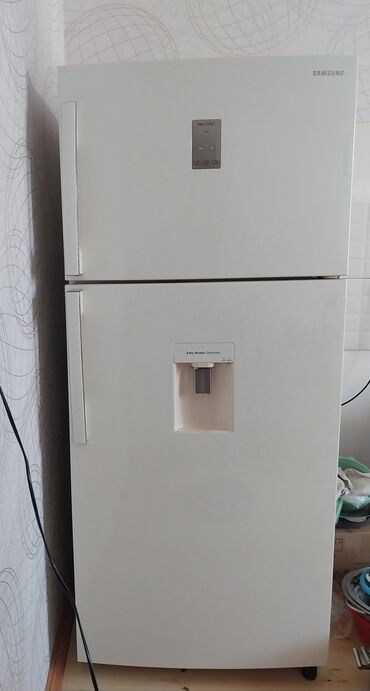 Separatorlar: Yeni 2 qapılı Samsung Soyuducu Satılır, rəng - Bej, Dispenserli
