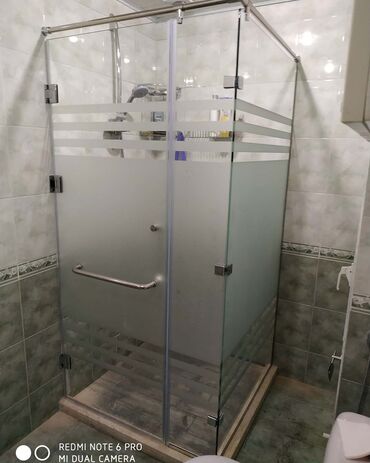 Duş kabinaları, arakəsmələr: Yeni Üstü açıq kabina, Künc üçün, Ödənişli çatdırılma — 7