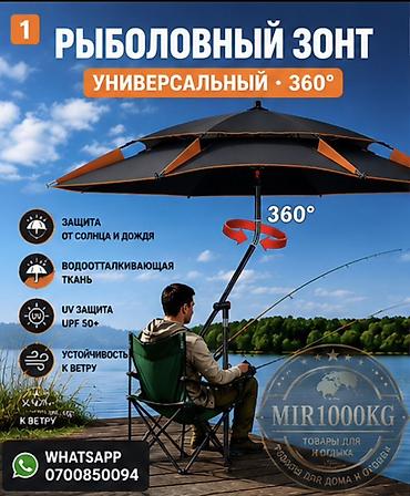 купол: 🎣 РЫБОЛОВНЫЙ ЗОНТ 240 СМ • 360° • С РЕГУЛИРОВКОЙ НАКЛОНА Идеальный — 1