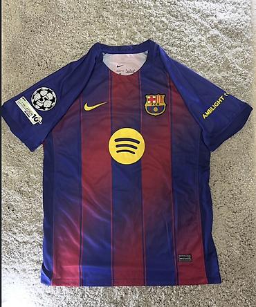 реал форма: Мужская футболка, M, Nike, Новый, цвет - Синий — 2