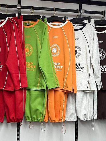 pull and: Мужской спортивный костюм, Все размеры, Новый, цвет - Красный, Платная доставка — 6