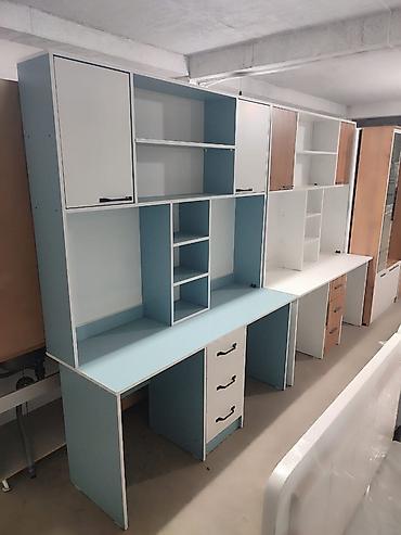 Компьютерные столы: Компьютерный стол, С полками — 6