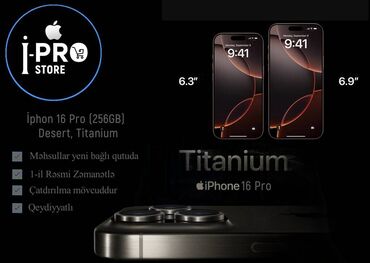 Apple iPhone: IPhone 16 Pro, 256 GB