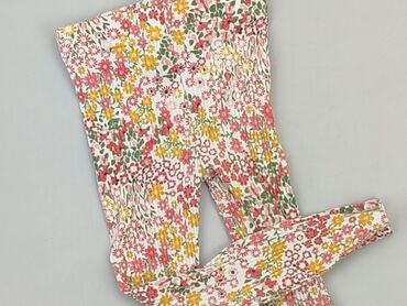 spodnie z motylkami: Legginsy, 12-18 m, stan - Bardzo dobry