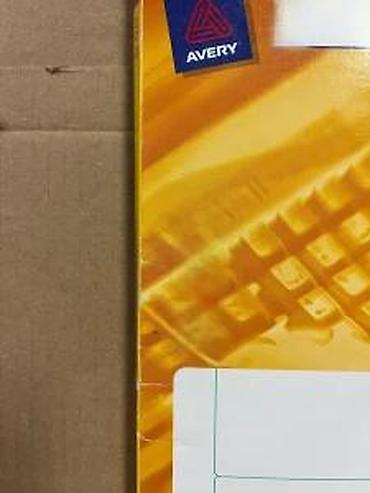 Kasete, CD i DVD: Avery Zweckform Video Labels – Stick & Lift, No. 4742 - — 10