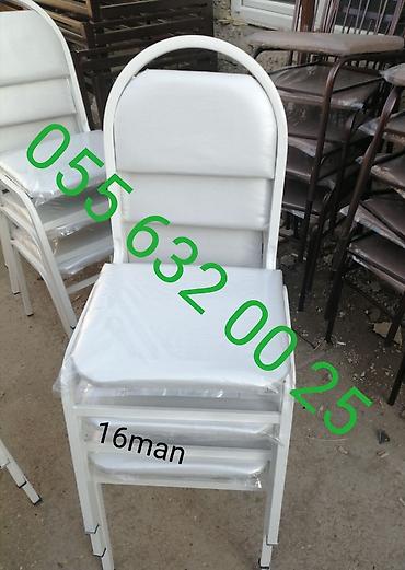 kafe stul: Mətbəx üçün, Yeni, Qatlanmayan, Stul — 8