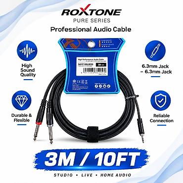 Минидиск-плееры: RoxTone Professional Audio Cable – 3 m / 10 ft - Bağlantı: 3.5 mm — 1