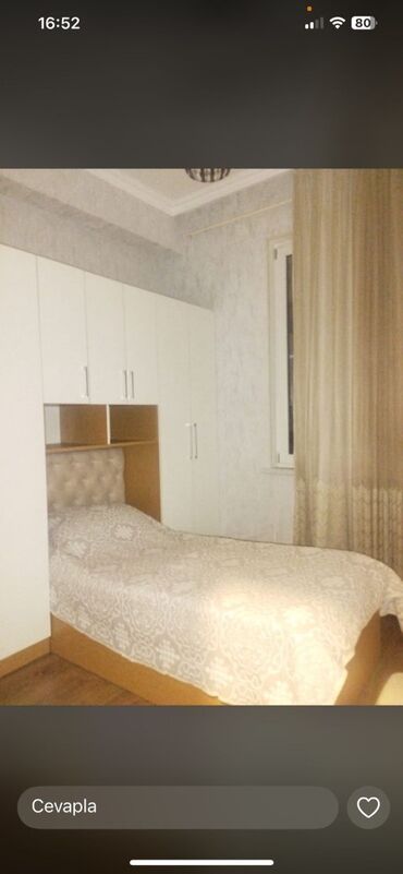 mingecevir kiraye: Kristal Abşeron yaşayış kompleksində, 10-cu mikrorayonda 2 otaqlı, tam