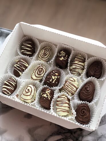 Кондитерские изделия, сладости: Финики в шоколаде Королевские финики в шоколаде с начинкой самое то