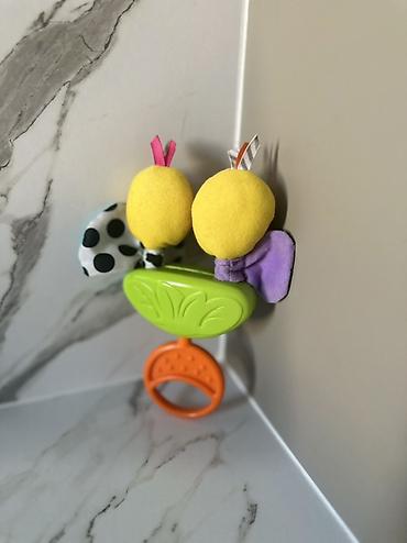 tozzi igracke: Fisher-Price viseća igračka za bebe – dvostruke žute ptičice - Mekane — 2