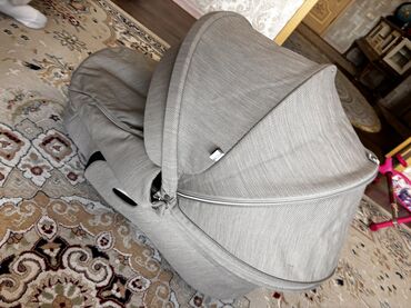 Коляски: Коляска, цвет - Коричневый, Б/у — 8