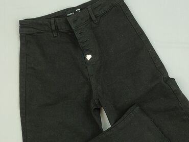 asymetryczne spódnice sinsay: Material trousers for women, size S (EU 36)