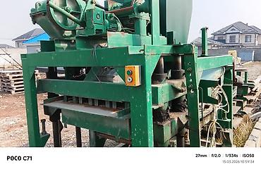 Производство пескоблоков: Пескоблок станок автоматика сатылат. Мешалка, лента, араба, станок — 7