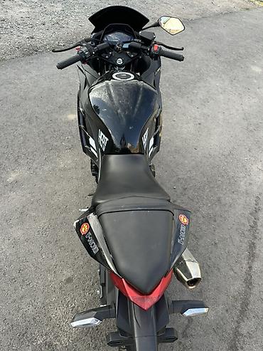 дисковый борон: Спортбайк Kawasaki, 400 куб. см, Бензин, Взрослый, Б/у — 4
