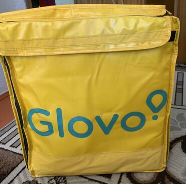 рюкзак красного цвета: Продаю сумку glovo почти новый только 15дней использовали. Сумка