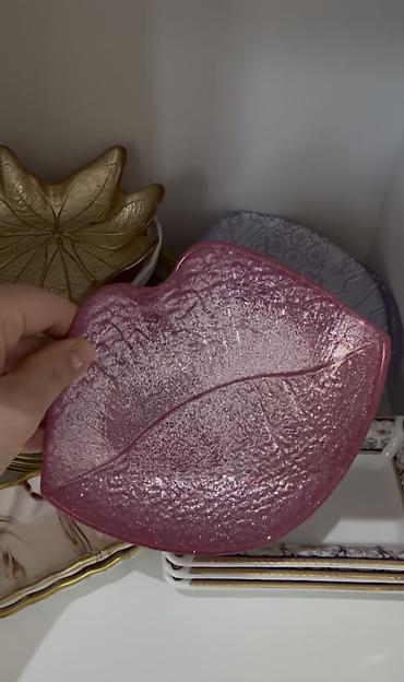 güllü tort: Tort və şiriniyyat qabı, rəng - Ağ, Keramika — 8
