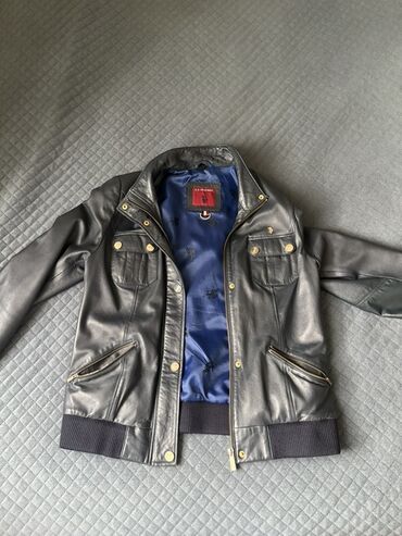 kişi üçün ağ qış gödəkçələr: US Polo Assn Əsil dəridən orginal Polo istehsalı jaket,həm xanımlar