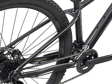 black: Горный велосипед, Giant, Рама S (145 - 165 см), Алюминий, Б/у — 5
