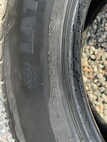 mishlen: Шины 285 / 50 / R 20, Лето, Б/у, Комплект, Внедорожные (АТ/МТ), США, Michelin — 2