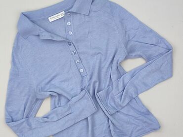 koszula niebieska stradivarius: Stradivarius, Women`s polo shirt, size XS (EU 34)