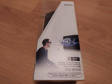 boks tv: 3D очки Sony TDG-BR250 Black для просмотра 3D видео в высоком — 2