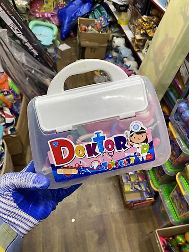 toy: Детский игровой набор «Доктор» в пластиковом чемоданчике. Набор — 1