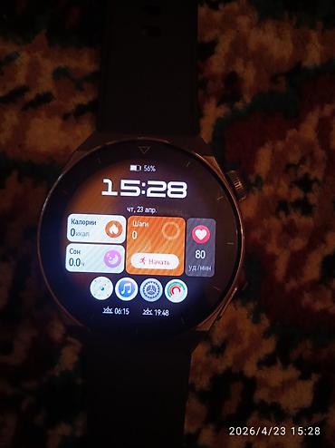 трекер авто: HUAWEI Watch GT 3 Pro (модель ODN-B19) Смарт-часы с круглым экраном и — 3