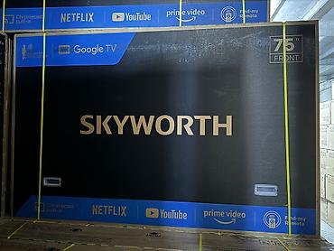google: Телевизоры skyworth 75q66g и 190 см 75" 4k (google tv) - описание: с — 2