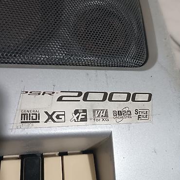 Музыкалык аспаптар: Yamaha PSR-2000 —САТЫЛАТ абалы жакшы.тойго даяр.стилдер — 2