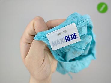 bluzka madex: Blue, Bluzka damska, rozmiar 3XL — 4