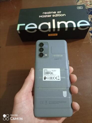 Realme: Realme GT Master Edition, rəng - Boz, Barmaq izi — 13