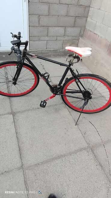 электроный веласипет: Велосипед сатылат шоссейныйбаардык тетиктери иштейт,алдынкы дана