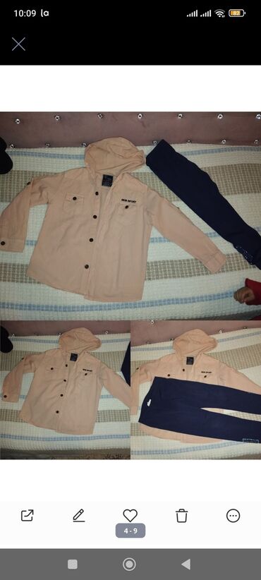 Tuflilər: Tuflilər, Ölçü: 34, rəng - Bej, İşlənmiş — 8