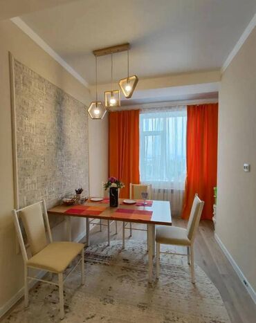 раздольный ак жол: 1 комната, 53 м², Элитка, 5 этаж, Евроремонт