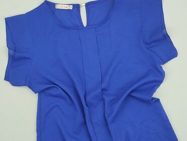 bluzki prążkowane krótki rękaw: Blouse, M (EU 38), condition - Very good