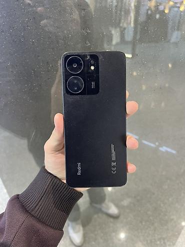 arctic leopard: Redmi, Redmi 13C, Б/у, 128 ГБ, цвет - Черный, 2 SIM — 1