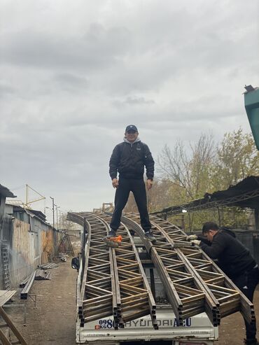 Металлические фермы: Фермы Арки Навесы 🤩 Быстро и качественно 💯 Одна скотная, двух — 13