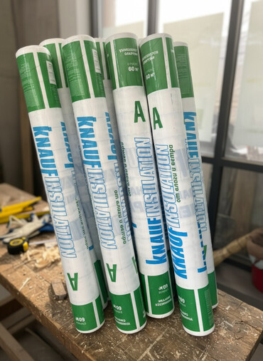 краска для крыши: Рулонная гидро-ветрозащитная мембрана Knauf Insulation. Предназначена