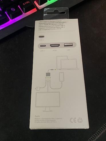 pc case: Переходник Apple USB‑C Digital AV Multiport Adapter (артикул — 3