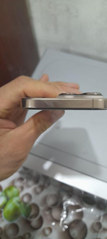 Apple iPhone: IPhone 16 Pro, Б/у, 256 ГБ, Desert Titanium, Коробка, 90 % — 12