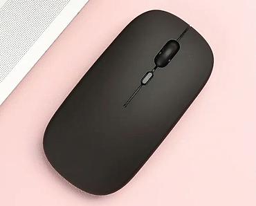 Техника и электроника: 1. Bluetooth mouse, blutuz siçan, mavi və qara rəngdə incə mouse — 2