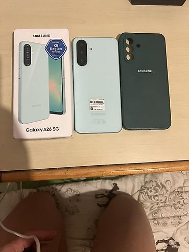 android auto: Samsung Galaxy A26 5G, Б/у, цвет - Голубой, 2 SIM — 1