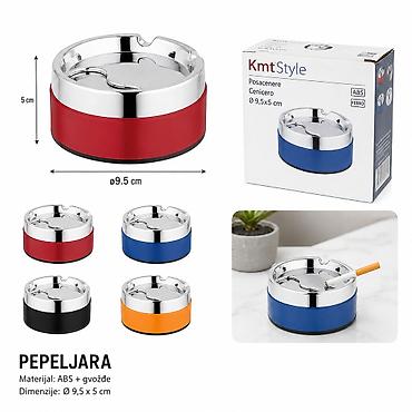 KMT Pepeljara 5202810 Praktična pepeljara za domaćinstvo i