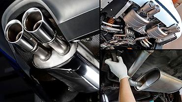 двойной выхлоп: Услуги по ремонту и сварка выхлопной системы автомобиля - Диагностика — 3
