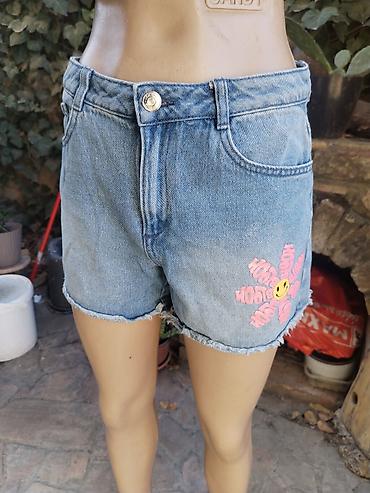 Ženski teksas šorts – veličina S. - Klasičan plavi denim, srednji